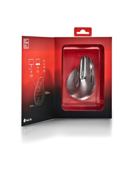 RATON NGS EVO KARMA LED ERGONOMIC WIRELESS