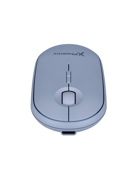 RATON PHOENIX REBBLE SILENT 1600DPI WIRELESS BLUETOOTH RECARGABLE BLUE