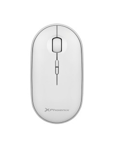 RATON PHOENIX REBBLE SILENT 1600DPI WIRELESS BLUETOOTH RECARGABLE WHITE