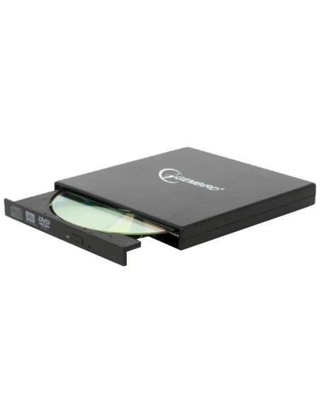 REGRABADORA EXTERNA DVD GEMBIRD DUAL USB BLACK
