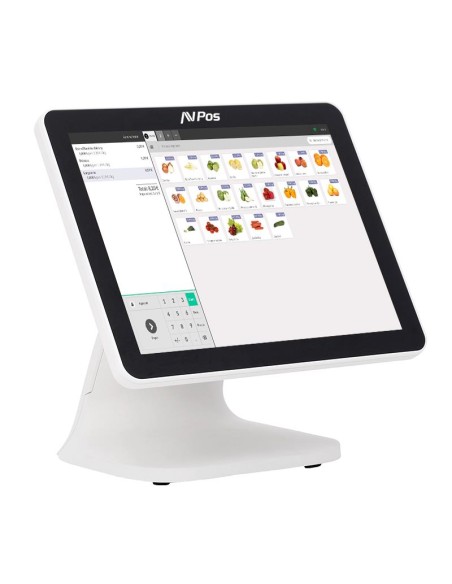TPV AVPOS K5000 ALUMINIO 15 TACTIL I7/8GB/SSD128/WHITE 3YR GARANTIA