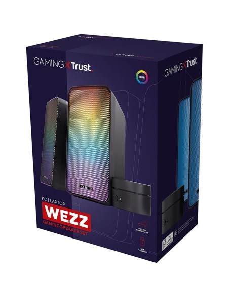 ALTAVOCES TRUST WEZZ GXT 611 RGB 2.0 BLACK