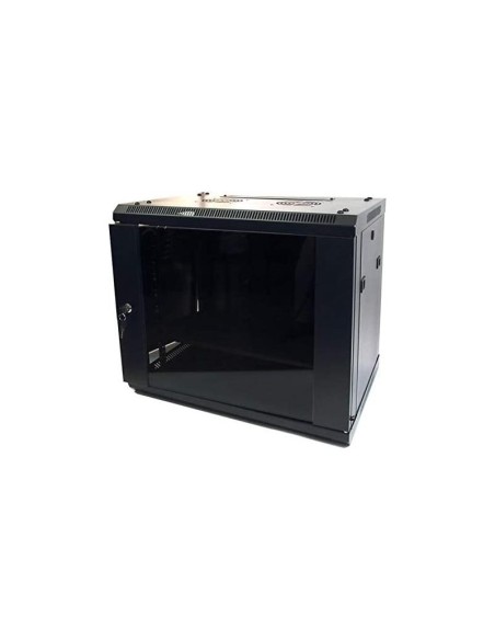 ARMARIO RACK POWERGREEN 9U 60X60 TERMOSTATO + VENTILADORES + 1 BANDEJA