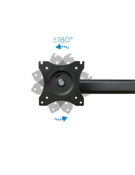 SOPORTE DE MESA TV/MONITOR TOOQ 13-27 8KG 2 BRAZOS PARA 3 PANTALLAS