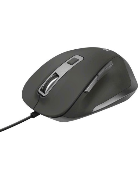 RATON TRUST FYDA WIRED COMFORT ERGONOMICO ECO USB BLACK