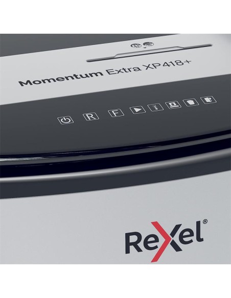 DESTRUCTORA REXEL MOMENTUM EXTRA XP418+ CORTE PARTICULAS