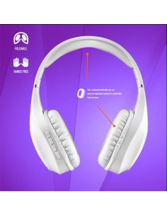 AURICULARES NGS ARTICAWRATH BLUETOOTH WIRELESS WHITE 2