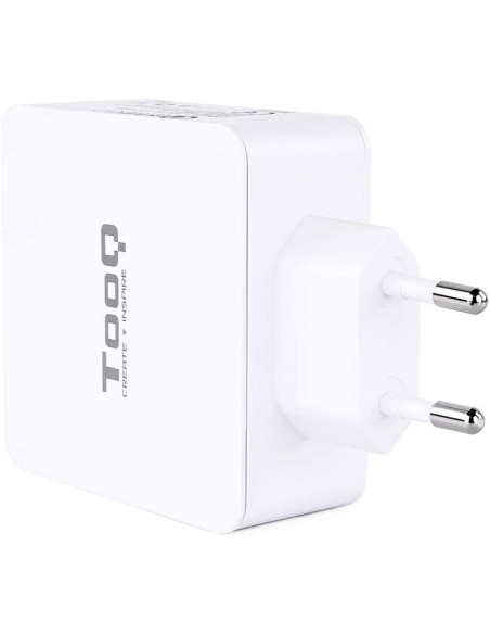 CARGADOR SMARTPHONE/TABLET TOOQ USB-C + USB-A 3.0 48W FAST CHARGER