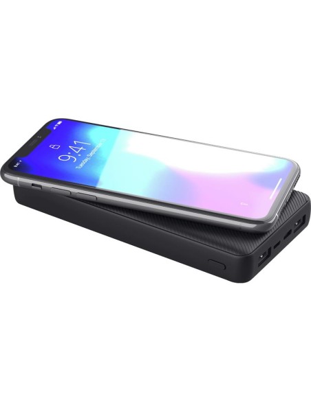 POWERBANK TRUST PRIMO 15000MAH 2A USB + USB-C + MICRO-USB ECO BLACK