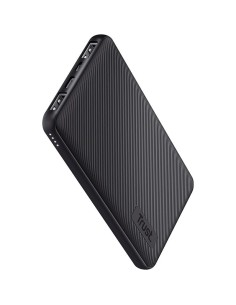 POWERBANK TRUST PRIMO SLIM 5000MAH 2A USB + USB-C + MICRO-USB ECO BLACK