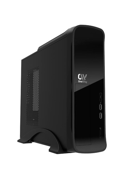 CAJA ORDENADOR ONEWAY POLARIS SLIM SFF + FUENTE + LECTOR TARJETAS FRONTAL