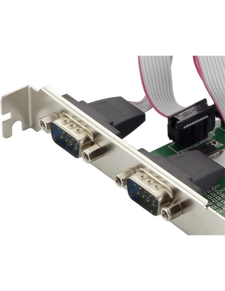 TARJETA CONCEPTRONIC PCI-EX 2 PUERTOS SERIE LOW PROFILE