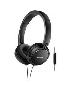 AURICULARES + MICROFONO PHILIPS SHL5005 JACK 3.5 BLACK