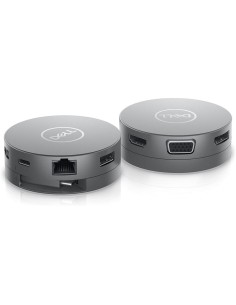 ADAPTADOR DELL USB-C RJ45 HDMI DP VGA SILVER