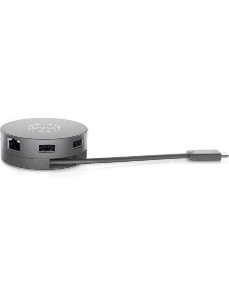 ADAPTADOR DELL USB-C RJ45 HDMI DP VGA SILVER
