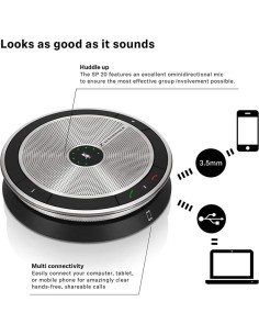 ALTAVOZ SENNHEISER SP 20 HOMOLOGADO SKYPE USB JACK 3.5 2