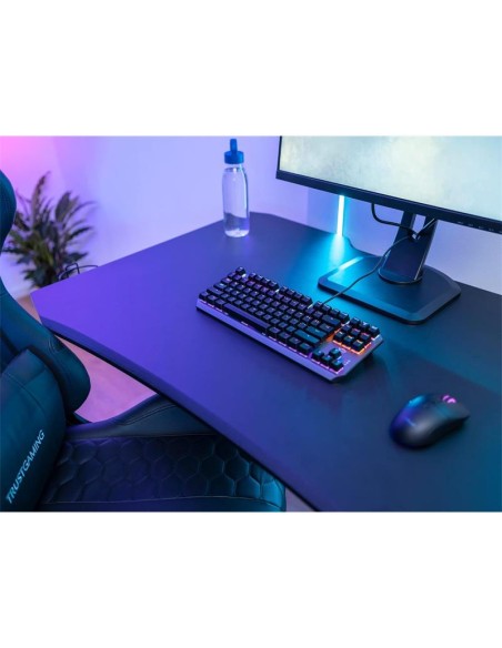 TECLADO TRUST GAMING GXT 834 CALLAZ MECANICO TKL USB RGB