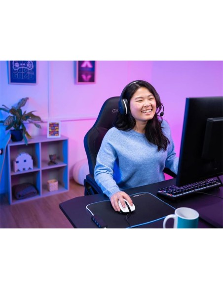 RATON TRUST GAMING GXT 922W YBAR RGB USB WHITE