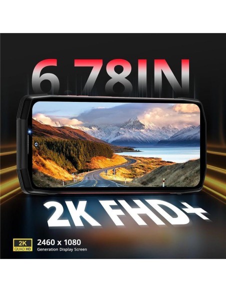 COMANDERO PDA SMARTPHONE CUBOT KING KONG STAR 6.78 12G/256G/5G/NFC/RUGE R