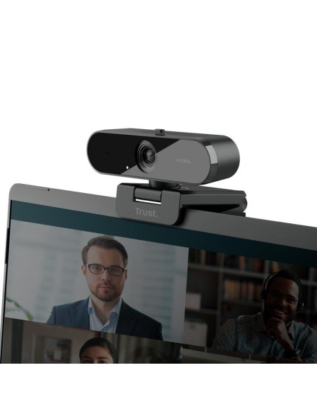 WEBCAM TRUST TW-200 FULL HD 1080P USB BLACK
