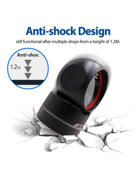 LECTOR AVPOS CODIGOS AVPOS M680 SOBREMESA USB 1D +2D + QR
