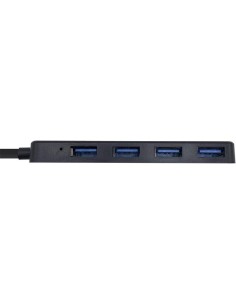 HUB USB AISENS 4 PUERTOS USB 3.0 BLACK 2