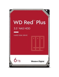 DISCO DURO WESTERN DIGITAL 6TB 3,5 RED PLUS NAS SATA3 256MB