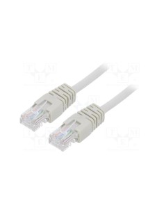 CABLE DE RED CAT.5E UTP 1M GEMBIRD GREY