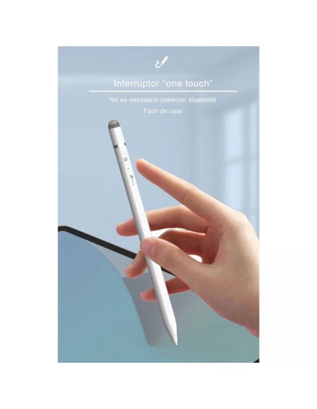 STYLUS PEN LAPIZ PLUS LEOTEC USB-C PARA ANDROID + IOS + WINDOWS WHITE