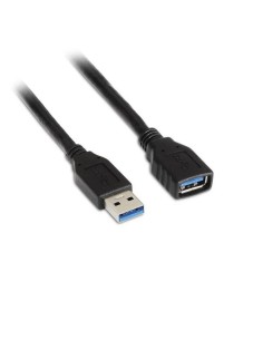 CABLE USB 3.0 ALARGADOR AISENS AM/AH 2M BLACK