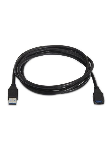CABLE USB 3.0 ALARGADOR AISENS AM/AH 2M BLACK