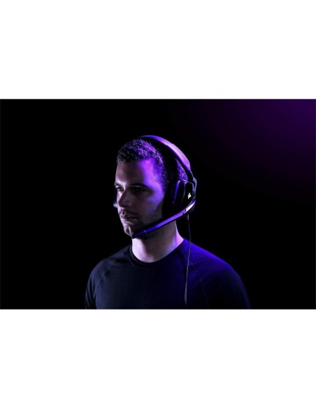 AURICULARES + MICROFONO CORSAIR VOID USB ELITE GAMING HEADSET RGB 7.1 BLACK