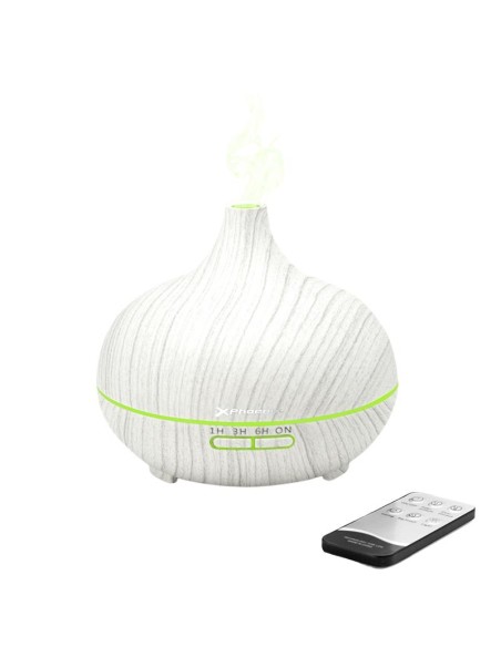 HUMIDIFICADOR DE AIRE PHOENIX 400ML LED 7 COLORES WHITE