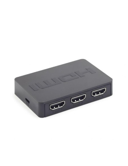 CONMUTADOR HDMI GEMBIRD 3 PUERTOS INPUT 1 OUTPUT