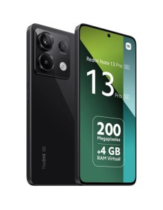 SMARTPHONE XIAOMI REDMI NOTE 13 PRO 6.67 FHD+ 8GB/256GB/200MP/NFC/5G BLACK