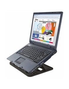 SOPORTE + VENTILADOR NOTEBOOK TRUST CYCLONE 2