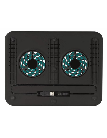 SOPORTE + VENTILADOR NOTEBOOK TRUST CYCLONE