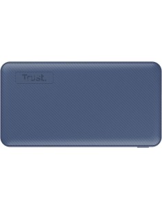 POWERBANK TRUST PRIMO SLIM 10000MAH X2 USB-A + USB-C + MICRO-USB ECO BLUE 2