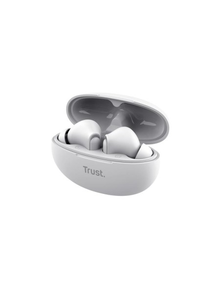 AURICULARES TRUST YAVI EARBUDS ENC BLUETOOTH WIRELESS WHITE