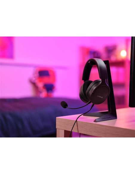 AURICULARES + MICROFONO TRUST GAMING GXT 489 FAYZO HEADSET MULTI BLACK