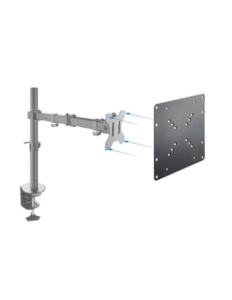 ADAPTADOR MONITOR VESA TOOQ 50x50 - 200x200 HASTA 30KG 23-45 BLACK