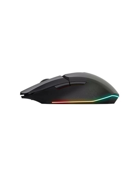 RATON TRUST GAMING GXT 110 FELOX RGB WIRELESS 4800DPI 6 BOTONES BLACK