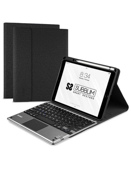 FUNDA SUBBLIM CON TECLADO KEYTAB PRO TOUCHPAD IPAD PRO 11 2020 BLACK