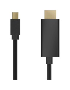 CABLE MINI DP A HDMI  MINI DP/M - HDMI/M AISENS 2M BLACK 2