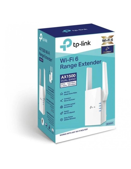 WIRELESS REPEATER TP-LINK RE505X DUAL BAND AX1500 WIFI 6