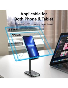 SOPORTE VENTION SOBREMESA PARA SMARTPHONE/TABLET 4-12.9 BLACK 2