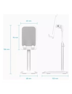 SOPORTE VENTION SOBREMESA PARA SMARTPHONE/TABLET 4-12.9 WHITE 2