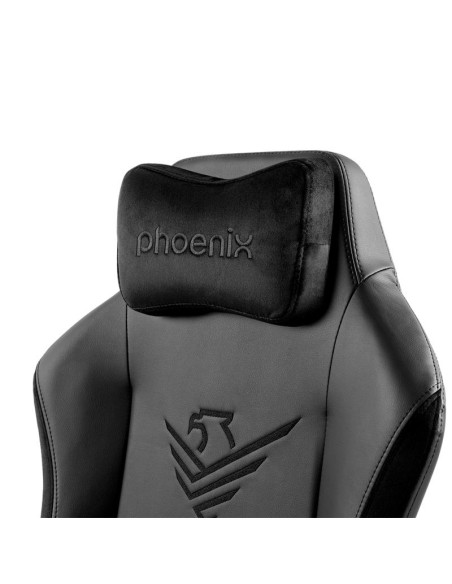 SILLA GAMING PHOENIX NOVA CUERO BLACK
