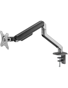 SOPORTE DE MESA TV MONITOR TOOQ ERGONOMICO ASISTIDO 17-32 BLACK/SILVER 2