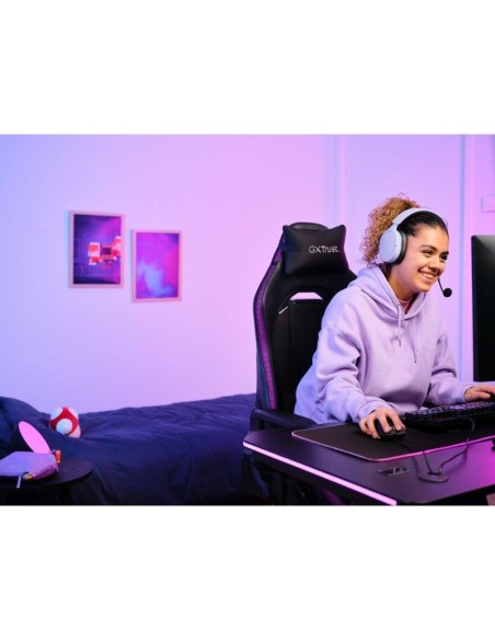 AURICULARES + MICROFONO TRUST GAMING RGB GXT 491P FAYZO HEADSET WIRELESS